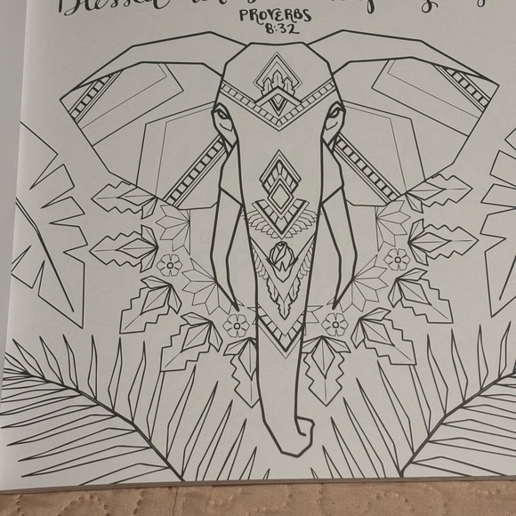 Whatever Is Lovely: A Coloring Book  Reflection and Worship Calming Has Pencils - Picture 2 of 4